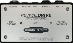 Pedals Module Switcher Interface for RevivalDRIVE from Origin Effects