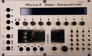 Eurorack Module 16x4x3 Step-Sequencer from Other/unknown