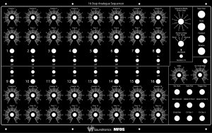 MOTM Module MFOS 16-Step Analogue Sequencer from Soundtronics