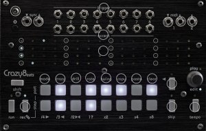 Eurorack Module Crazy8 Beats from Twisted Electrons