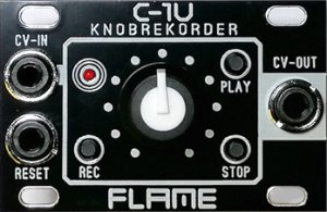 Eurorack Module C-1U KNOBREKORDER from Flame