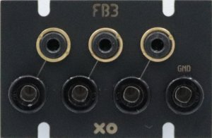 Eurorack Module FB3 - 3.5mm UP from XODES