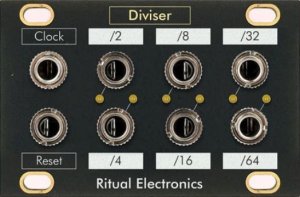Eurorack Module Diviser from Ritual Electronics