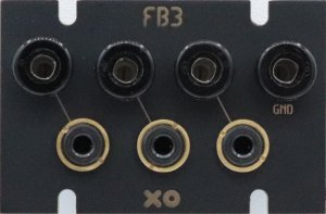 Eurorack Module FB3 - 3.5mm DOWN from XODES