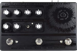 Pedals Module WHEN THE SUN EXPLODES (Black on Black) from Other/unknown