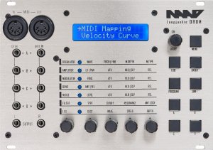 Eurorack Module NAAD LD4 digital drum synthesizer from Other/unknown