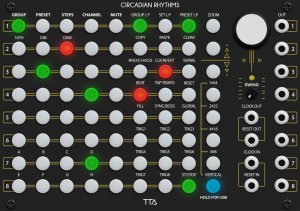 Eurorack Module Circadian Rhythms (BLACK) from Tiptop Audio