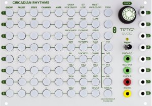Eurorack Module Circadian Rhythms from Tiptop Audio
