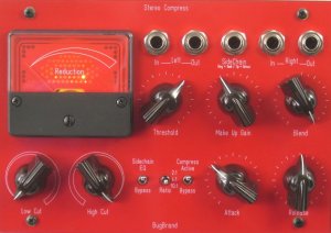 Pedals Module Stereo Compress from BugBrand