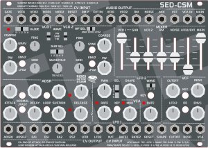 Eurorack Module SED-CSM from Rides in the Storm