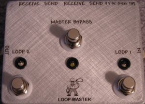 Pedals Module 2 Looper with Master Bypass Switch from Loop-Master