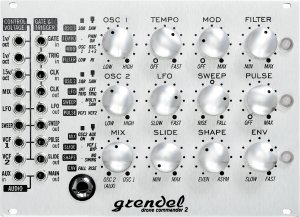 Eurorack Module Grendel - Drone Commander 2 (2020) - Silver Panel from Rare Waves