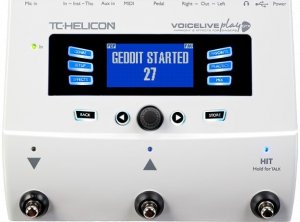 Pedals Module TC Helicon VOICELIVE PLAY GTX from TC Electronic