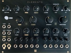 Eurorack Module Elements (black panel by jklmnt) from Other/unknown