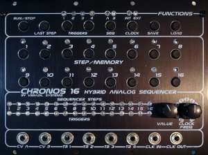 Eurorack Module Chronos16 (Black Series) from VBrazil Systems
