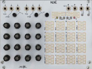 Eurorack Module Rene (white panel) from Make Noise