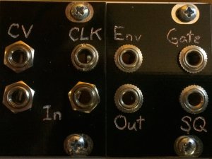 Eurorack Module Breakout panels for Barton Guitar/SR VCF from Barton Musical Circuits