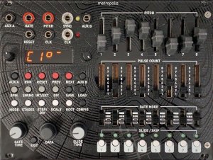 Eurorack Module Metropolis - Magpie black panel from Other/unknown