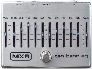 Pedals Module 10 Band EQ Silver from MXR