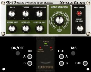Eurorack Module DRE20 – BOSS – RE-20 Space Echo from Other/unknown