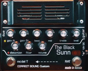 Pedals Module Correct Sound Custom Black Sunn from Other/unknown