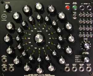 MU Module 16 Step Rotary Sequencer MFOS from Resynthesis