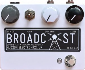 Pedals Module Broadcast 24V White Limited Edition from Hudson Electronics