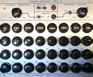 Buchla Module Model 132 Waveform Synthesizer from MEMS Project