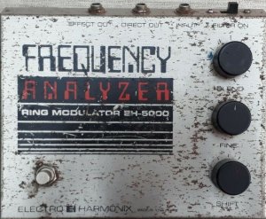 Pedals Module Frequency Analyzer 1980s from Electro-Harmonix
