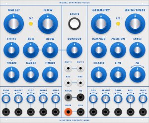 Buchla Module Modal Synthesis Voice (MSV) from 1979