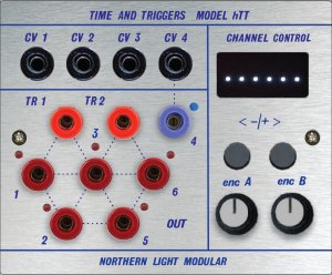 Buchla Module Time & Triggers - Model hTT from Northern Light Modular