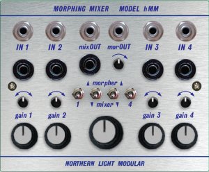 Buchla Module Morphing Mixer – Model hMM from Northern Light Modular