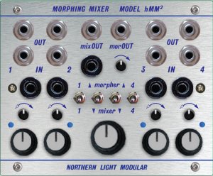 Buchla Module Morphing Mixer - Model hMM2 from Northern Light Modular