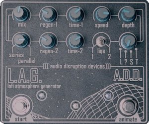 Pedals Module Audio Disruption Devices Lofi Atmosphere Generator from Other/unknown