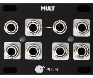 Eurorack Module MULT (Black Panel) from Plum Audio