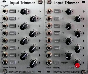 Eurorack Module Input Trimmer from Hinton Instruments