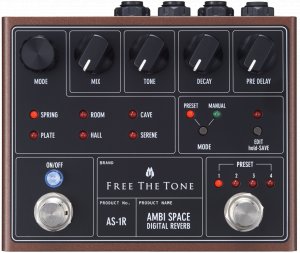 Pedals Module AS-1R Ambi Space Digital Reverb from Free the Tone