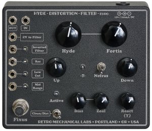 Pedals Module Hyde Distortion Filter from Retro Mechanical Labs