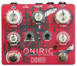 Pedals Module Paradox Effects Oniric V2 Pseudo-Random Delay Modulation from Other/unknown