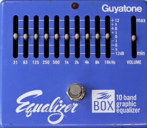 Pedals Module PS-111 10 Band Graphic Equalizer from Guyatone