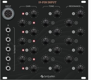 Eurorack Module SM 19-Pin Input Breakout from SynQuaNon