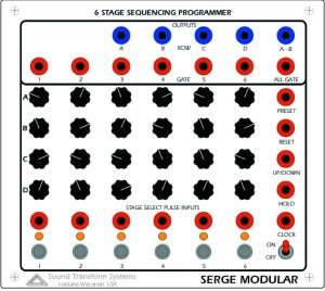 Serge Module SQP Sequencer from Serge