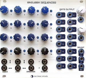 Eurorack Module Bindubba - Magpie white panel from Nonlinearcircuits