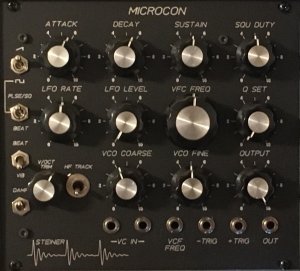 Eurorack Module Steiner Microcon - Full Panel from Other/unknown