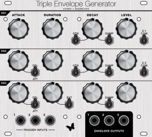 Eurorack Module steiner synthasystem triple eg from synthCube