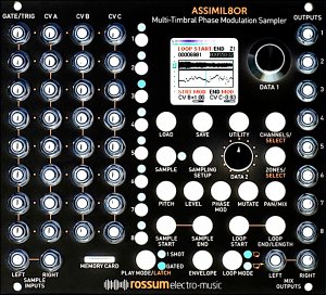 Eurorack Module ASSIMIL8OR Black Panel from Other/unknown