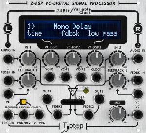 Eurorack Module Z-DSP from Tiptop Audio
