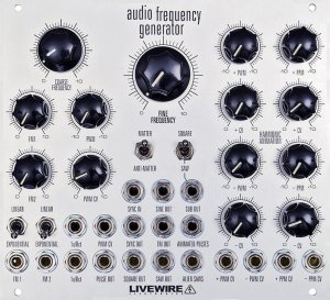 Eurorack Module Audio Frequency Generator (AFG) from Livewire Electronics
