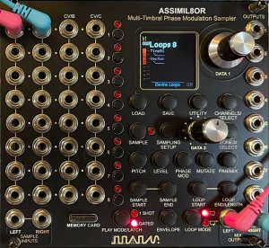 Eurorack Module Assimil8or Audio Parasites Black Panel from Other/unknown