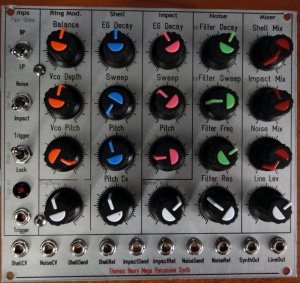 Eurorack Module THOMAS HENRY MEGA PERCUSSIVE SYNTH from Other/unknown